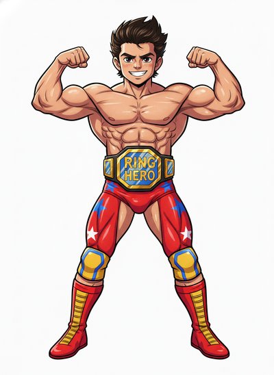 Andrew's Wrestling Wonder - Webtoon Anime