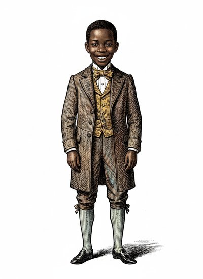 William's Pack - Victorian Illustration