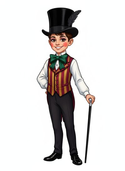 My Boy's Vaudeville Adventure 🎩 - Fairy Tale Classic