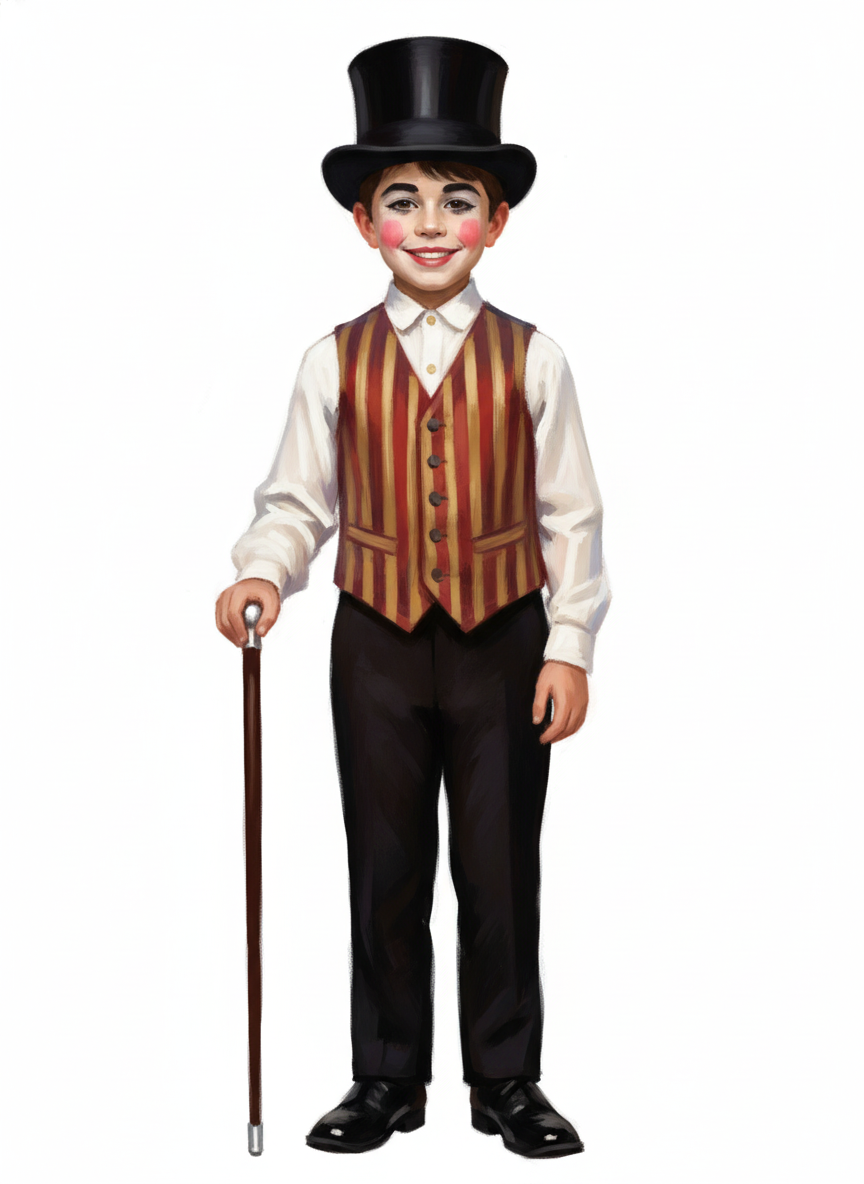 Andrew the Dapper Performer - Impressionist Painting