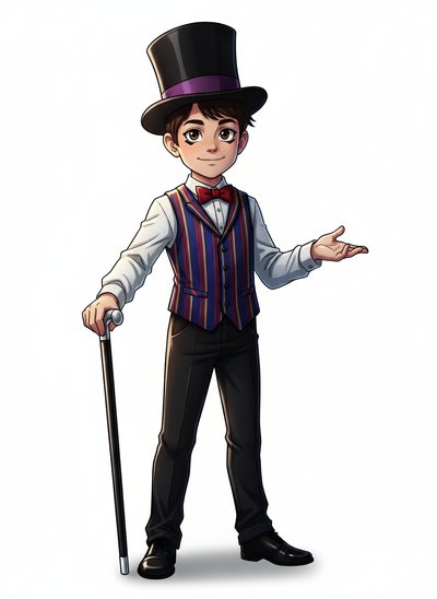 My Boy's Vaudeville Adventure 🎩 - Webtoon Anime