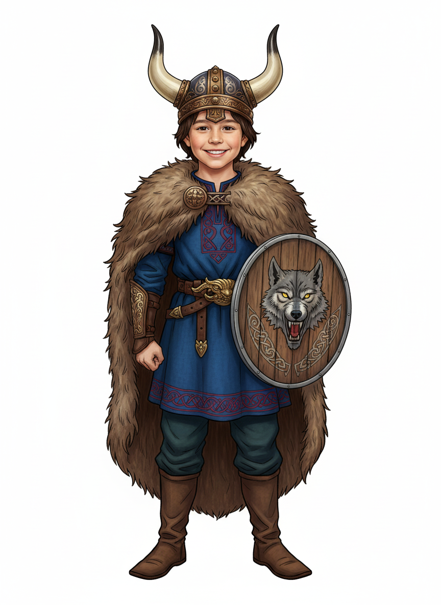 Andrew the Brave Viking - Fairy Tale Classic