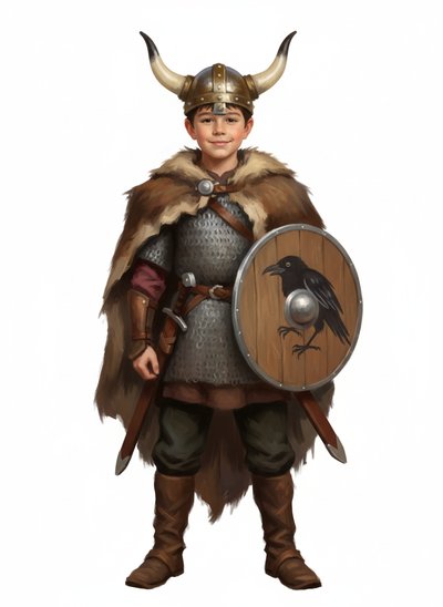 Andrew's Viking Adventures 🚀 - Impressionist Painting