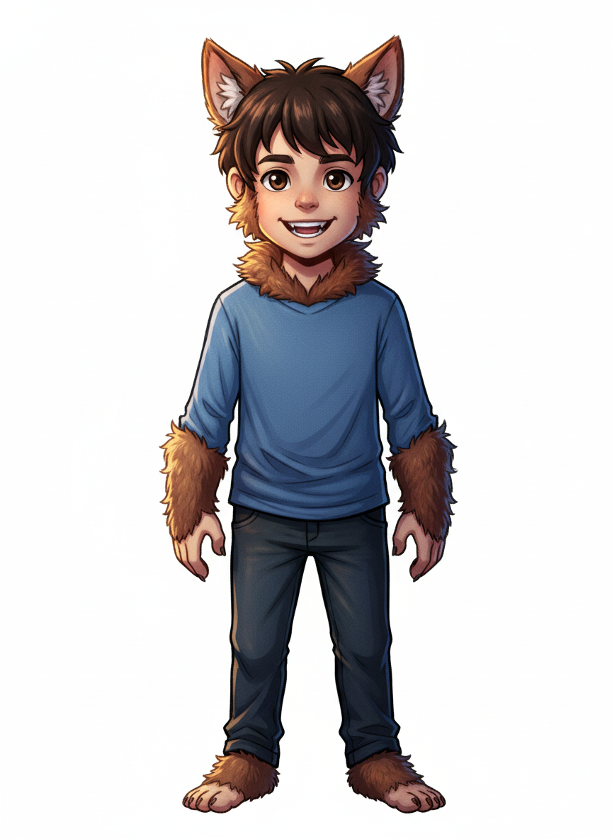 Andrew the Playful Wolf - Webtoon Anime