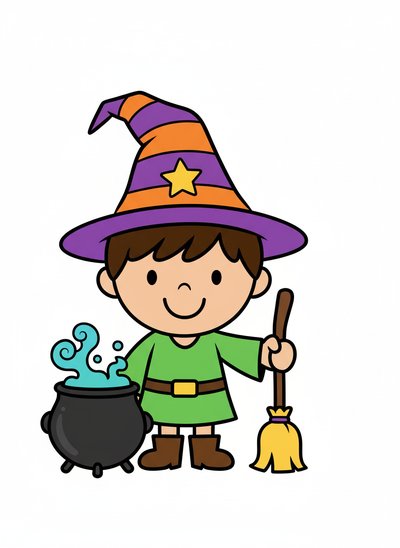 My Wee Witch Andrew 🌟 - Preschool Simple