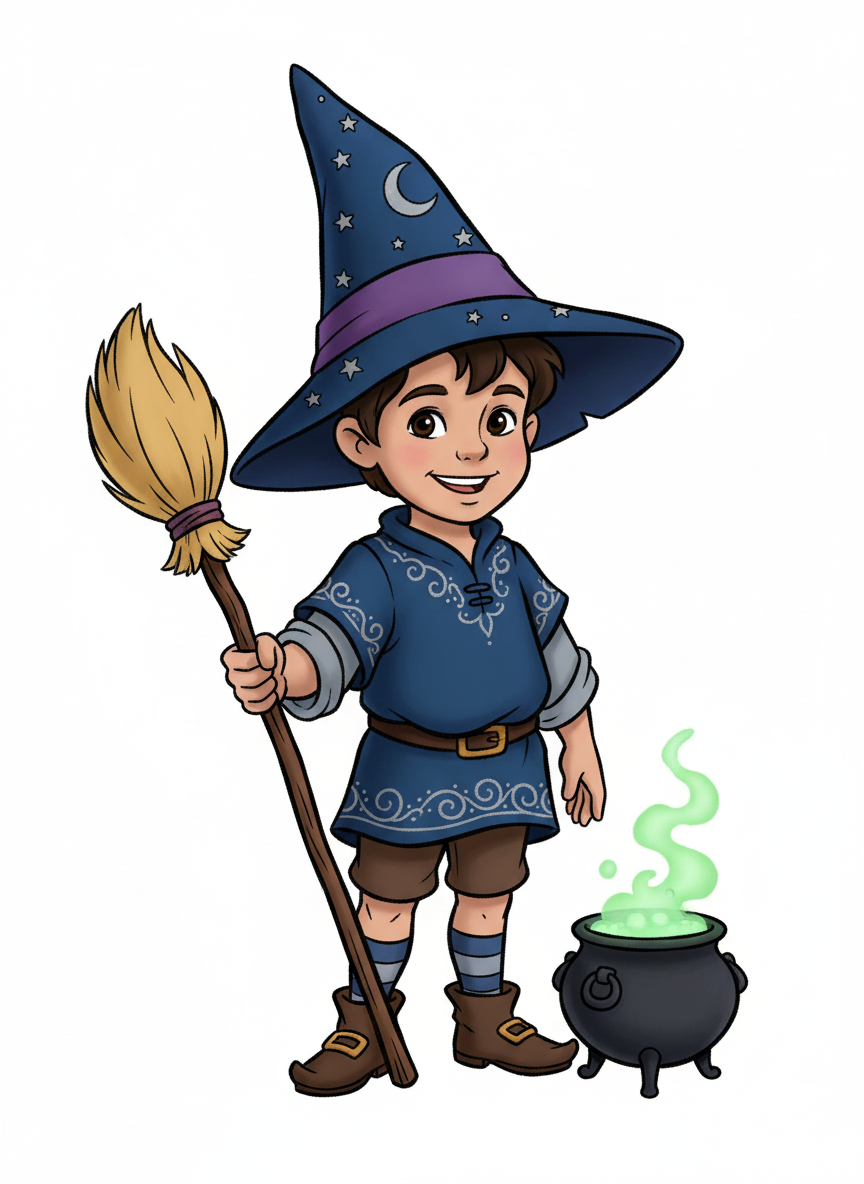 Andrew the Enchanting Witch - Golden Age Animation