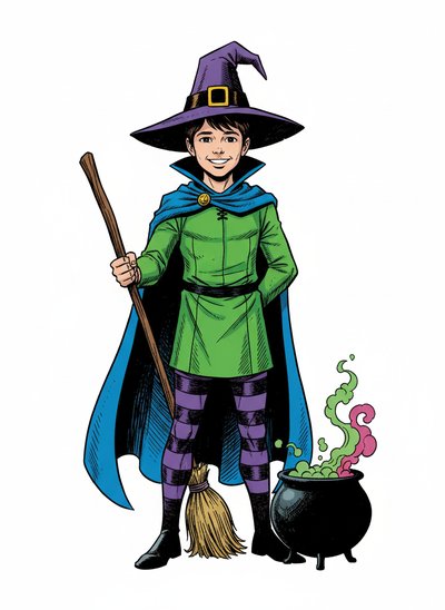 My Wee Witch Andrew 🌟 - Comic Book