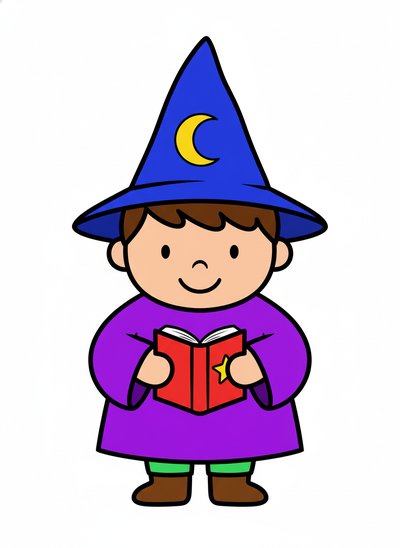 My Wee Wizard Andrew - Preschool Simple