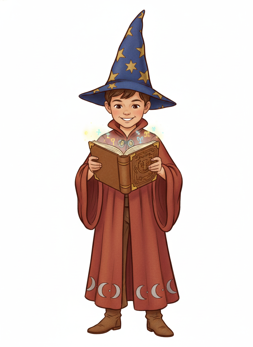 Andrew the Enchanter - Vintage Storybook