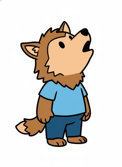 Andrew's Wolfy Wonder 🐺 - Preschool Simple