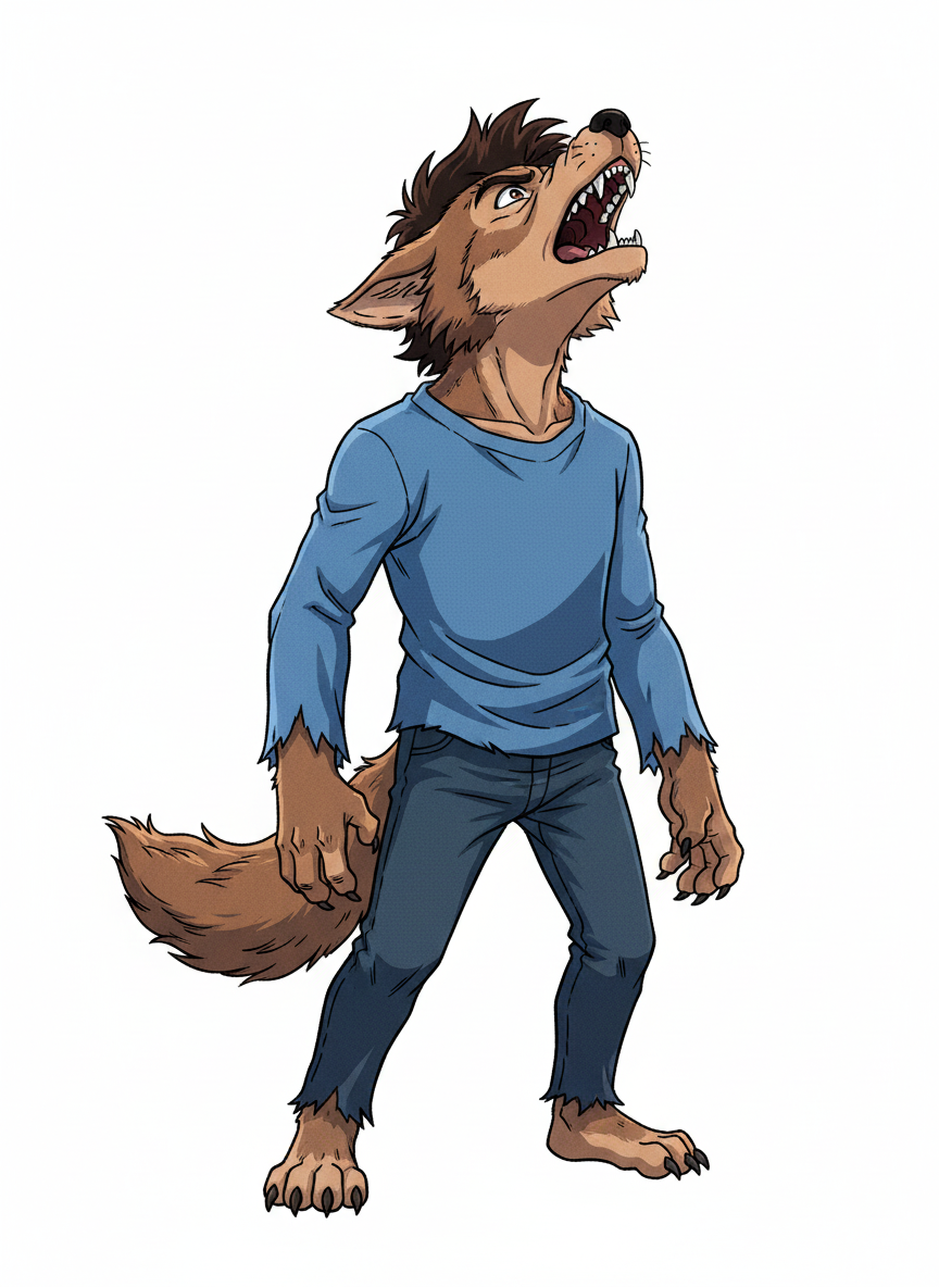 Andrew the Howlin' Wolf - Classic Anime