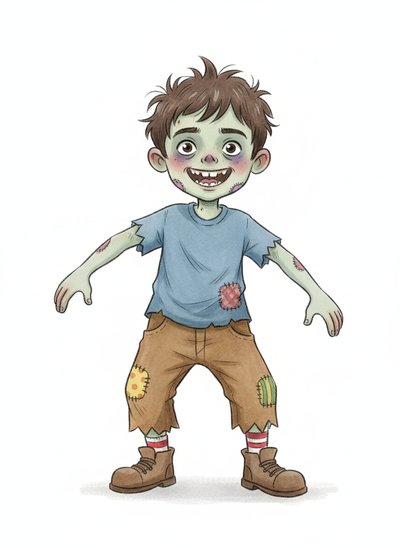 My Wee Zombie Andrew 🧟‍♂️ - Gentle Pencil