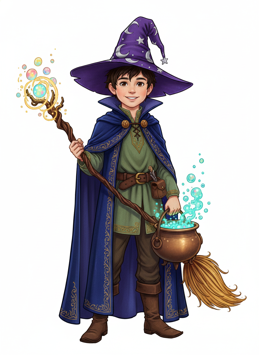 Andrew the Enchanting Witch - Fairy Tale Classic
