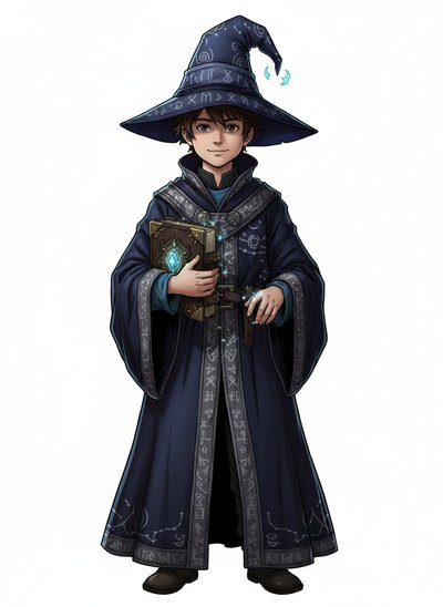 My Wee Wizard Andrew - Webtoon Anime