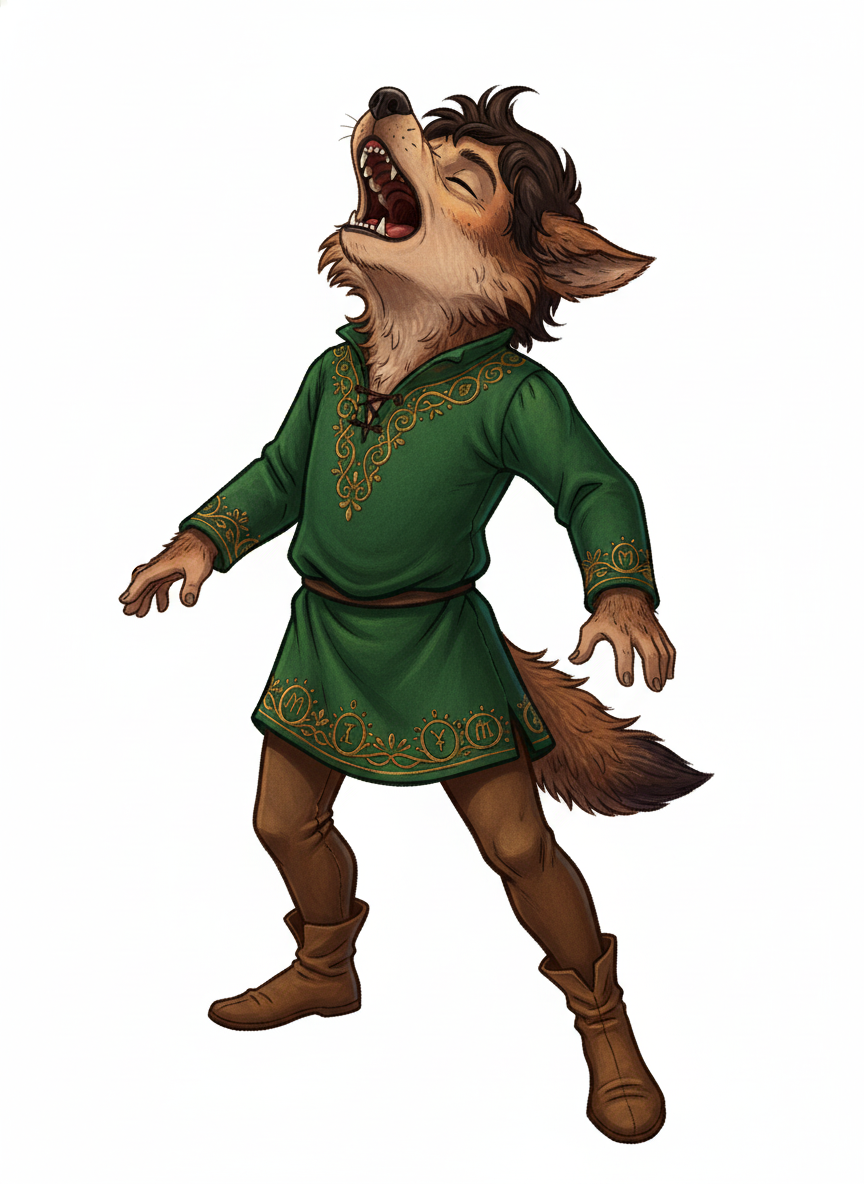 Andrew the Howlin' Wolf - Fairy Tale Classic