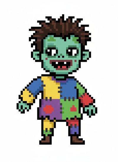 My Wee Zombie Andrew 🧟‍♂️ - Pixel Art