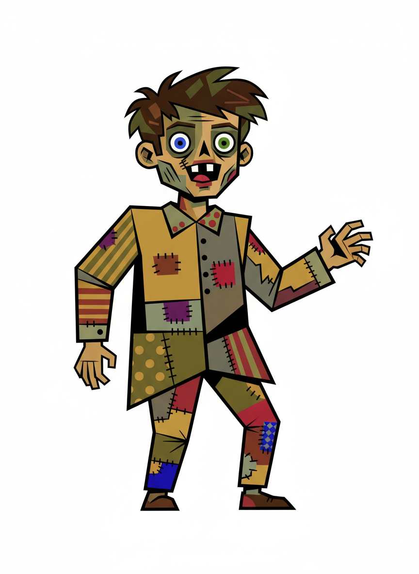 Zombiew Andrew - Cubist Painting