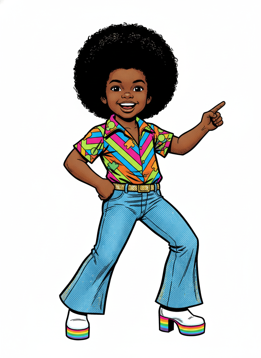 Anthony the Disco Star - Comic Book