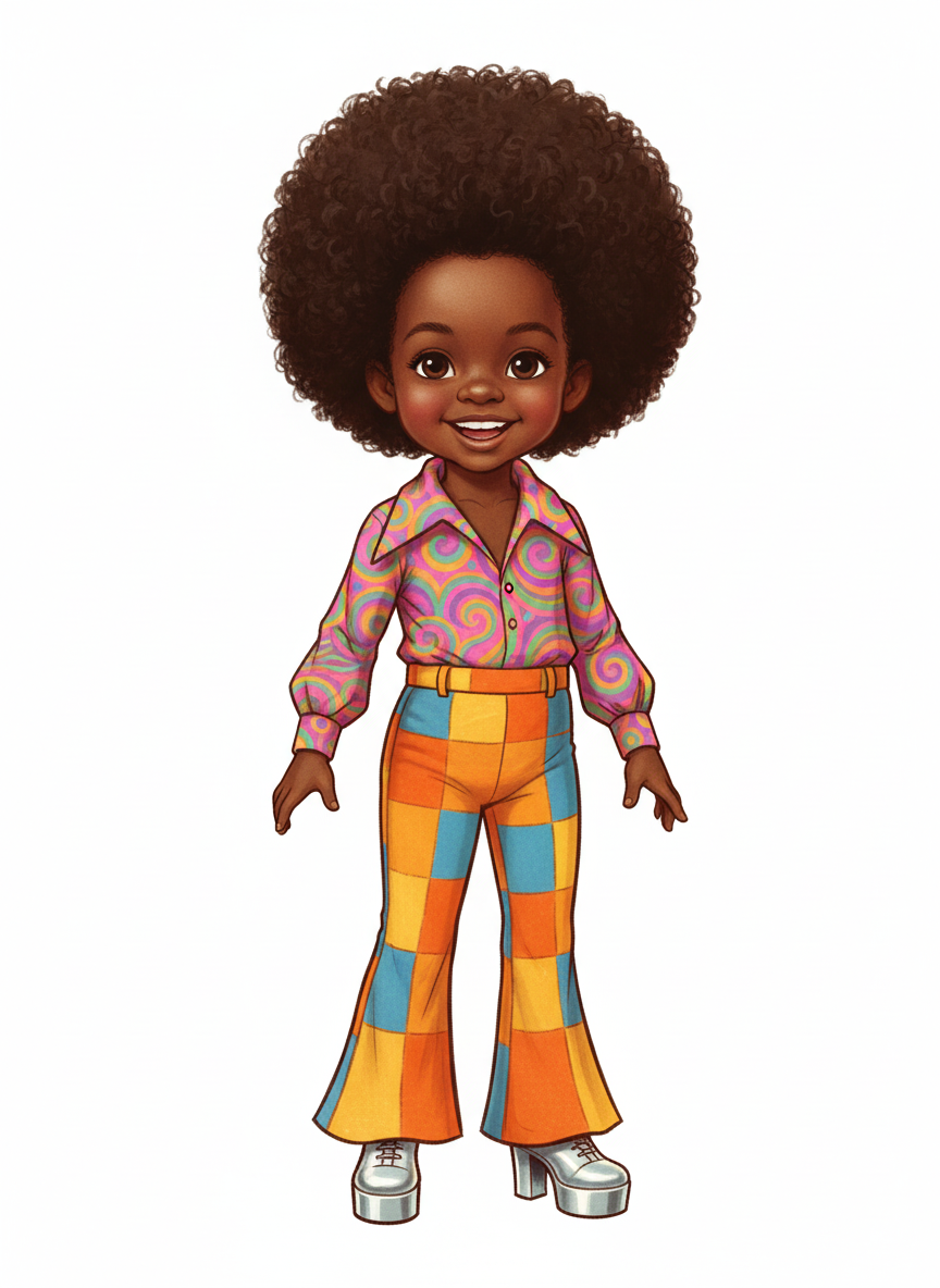 Anthony the Disco Star - Vintage Storybook
