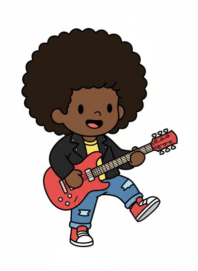 My Baby's Rock Star Dreams 🎸 - Preschool Simple