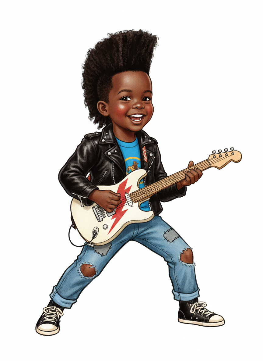 Anthony the Rocking Star - Vintage Storybook