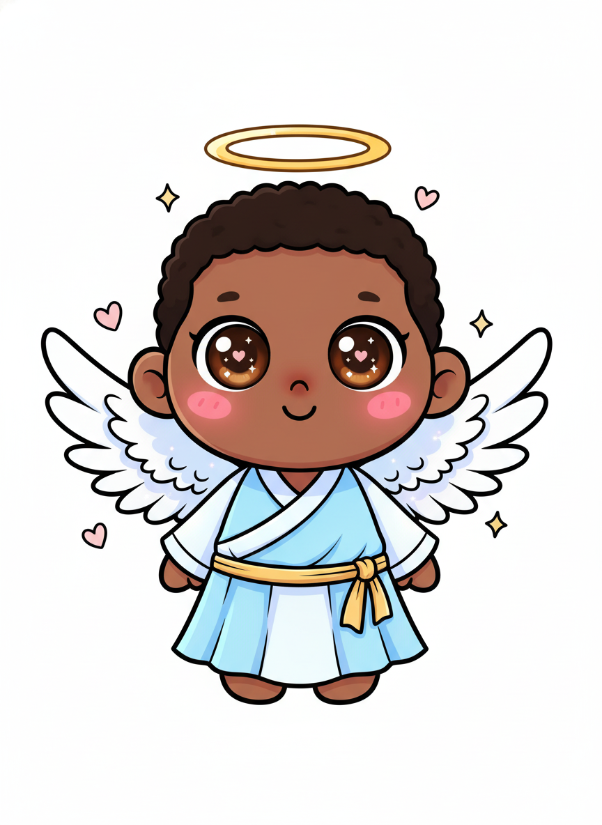 Anthony the Angel - Kawaii Cute
