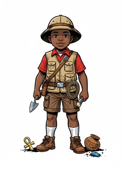 Anthony's Adventure Excavation 🏺 - Comic Book