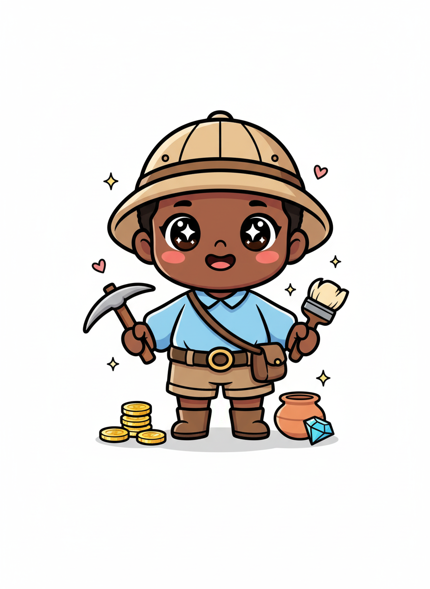 Archaeologist Anthony - Kawaii Cute