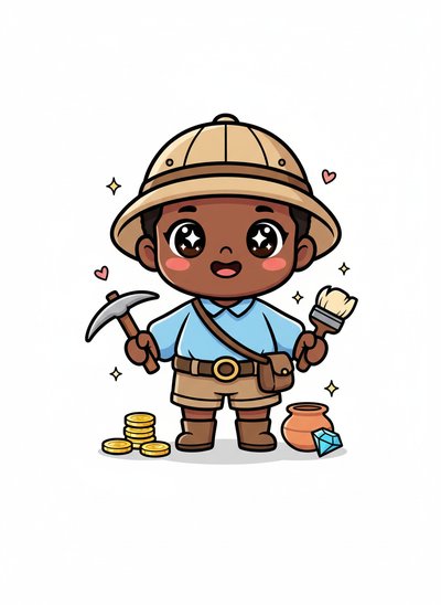 Anthony's Adventure Excavation 🏺 - Kawaii Cute