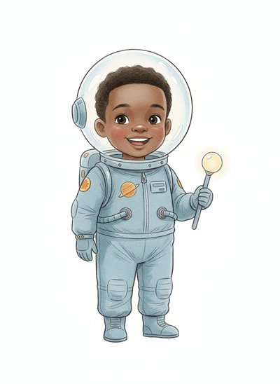 My Baby's Space Adventures 🚀 - Gentle Pencil