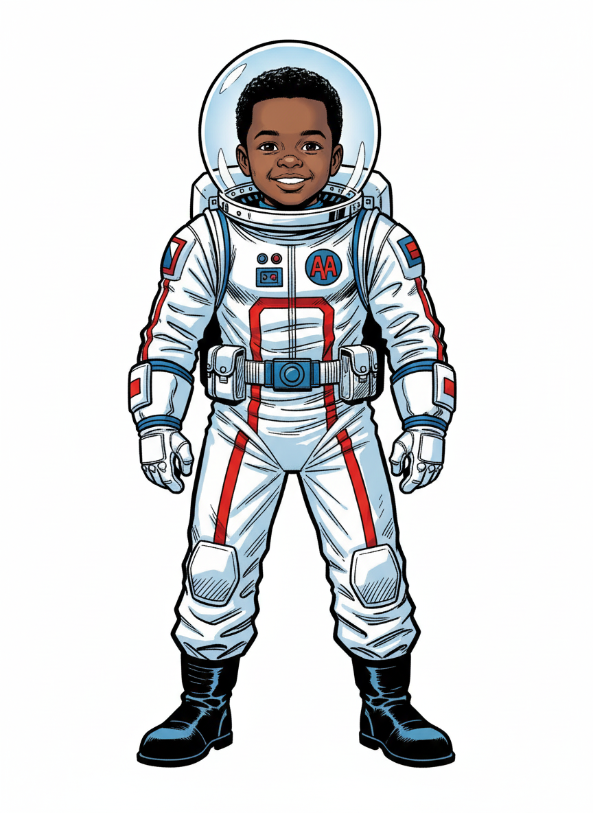 Astro Anthony - Comic Book