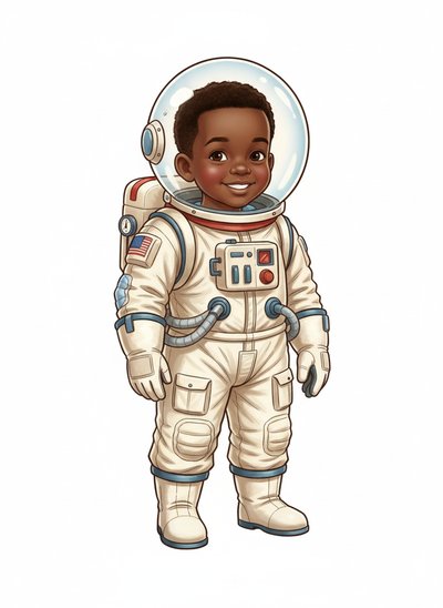 My Baby's Space Adventures 🚀 - Vintage Storybook