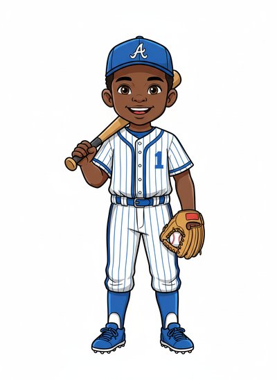 My Baby's Baseball Adventure ⚾️ - Classic Coloring Book