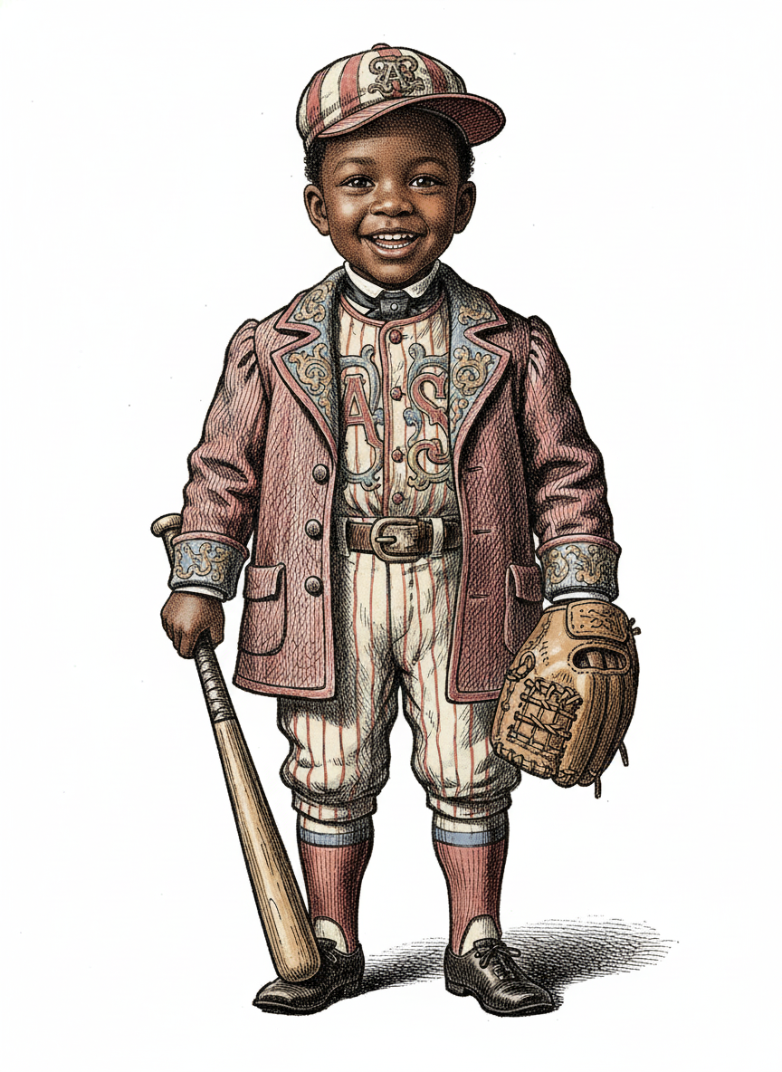 Anthony the All-Star - Victorian Illustration
