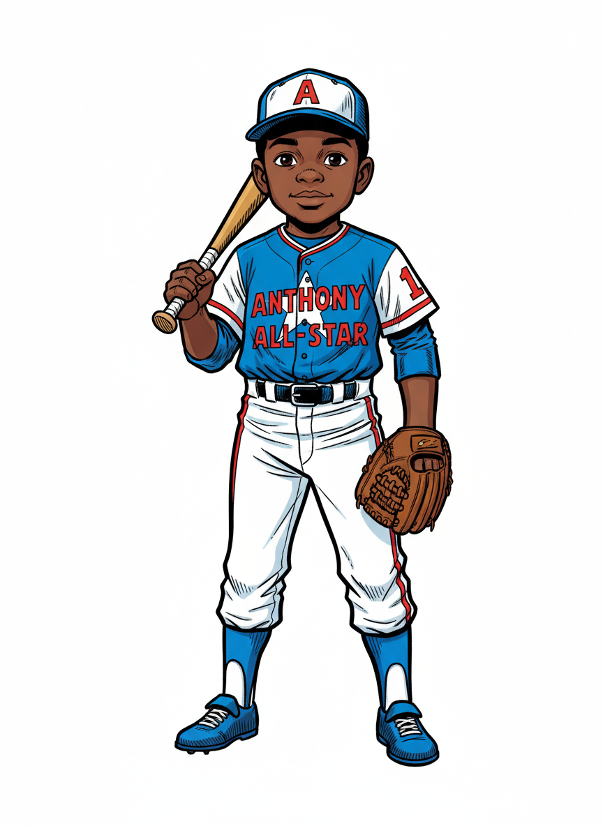 Anthony the All-Star - Comic Book