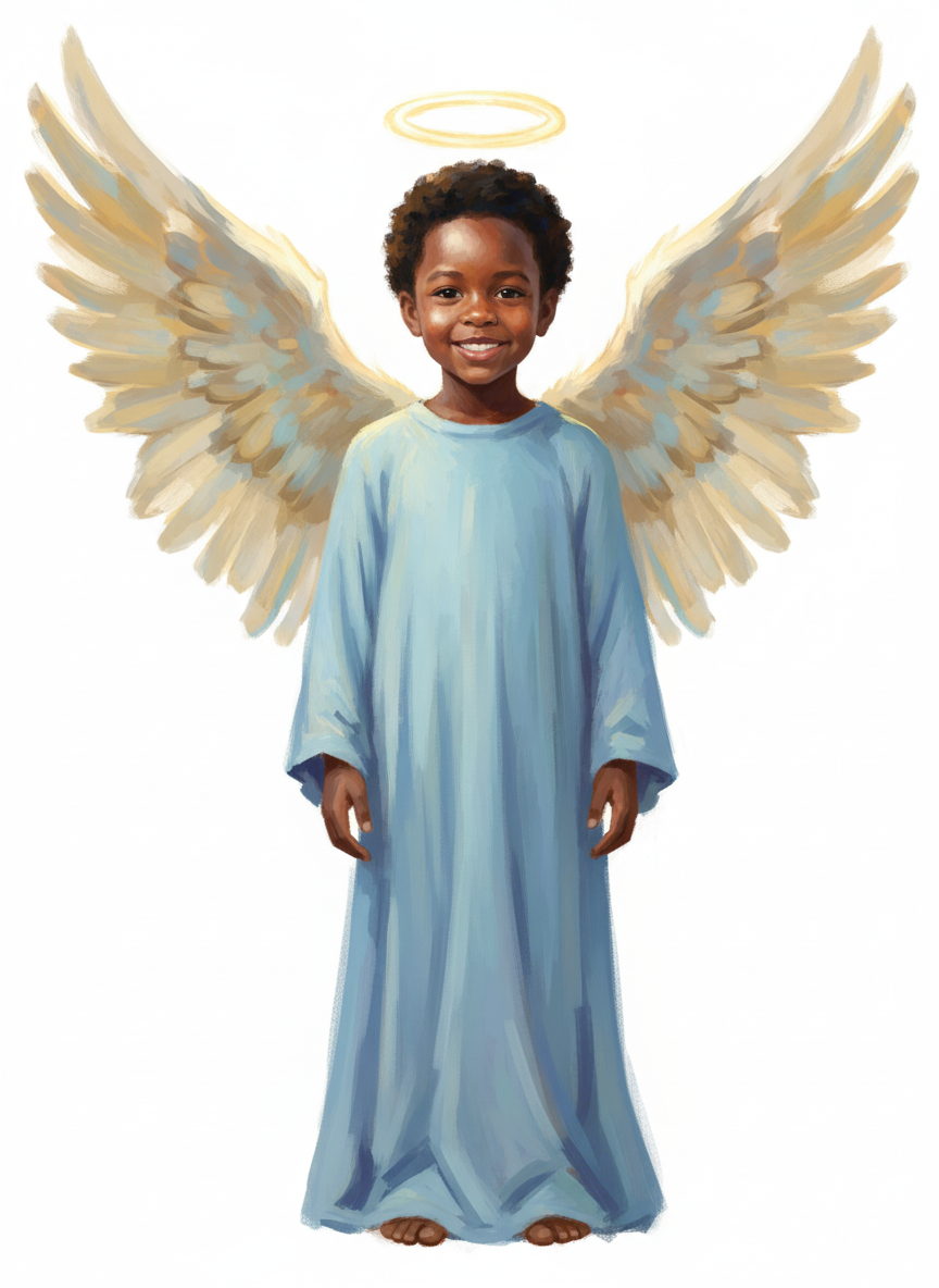 Anthony the Angel - Impressionist Painting