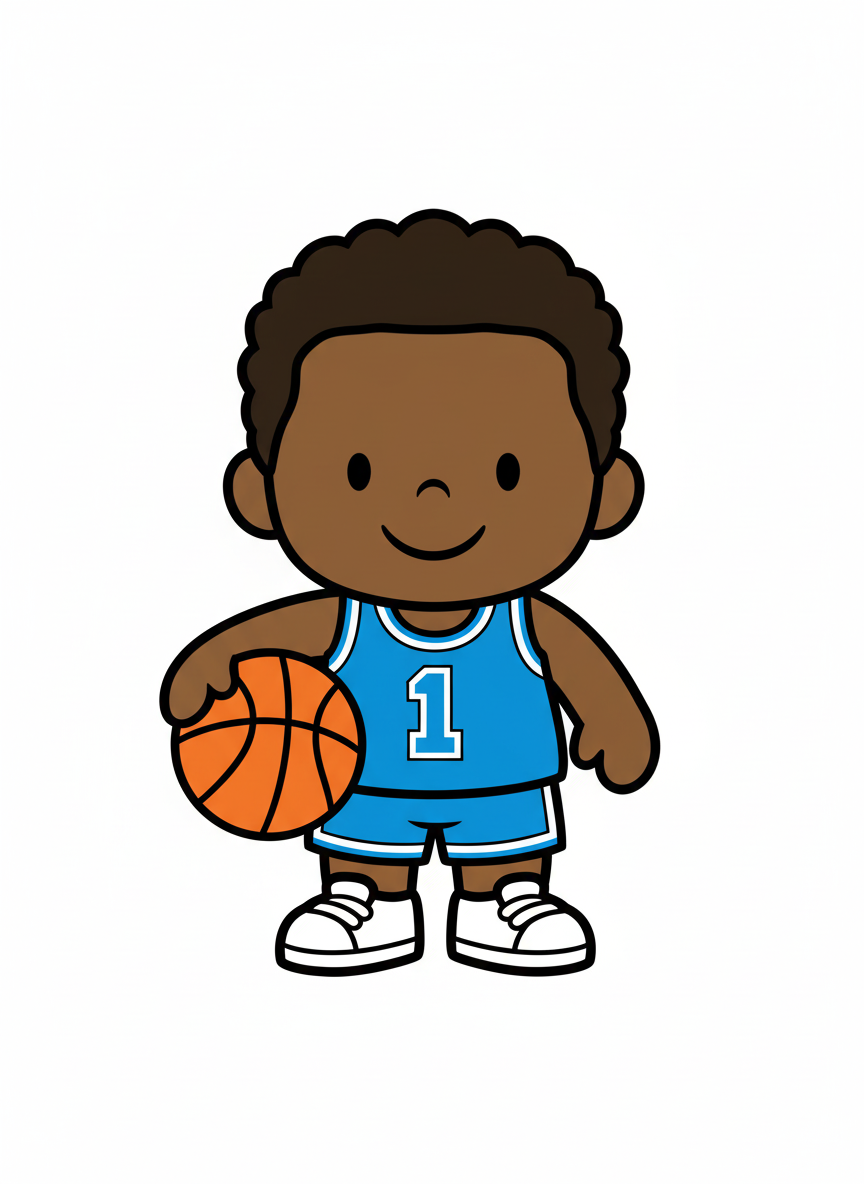 Anthony the Dribbler - Preschool Simple
