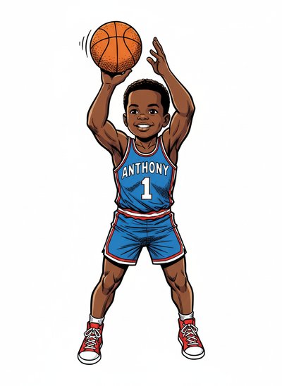 My Baby's Basketball Magic 🏀 - Comic Book