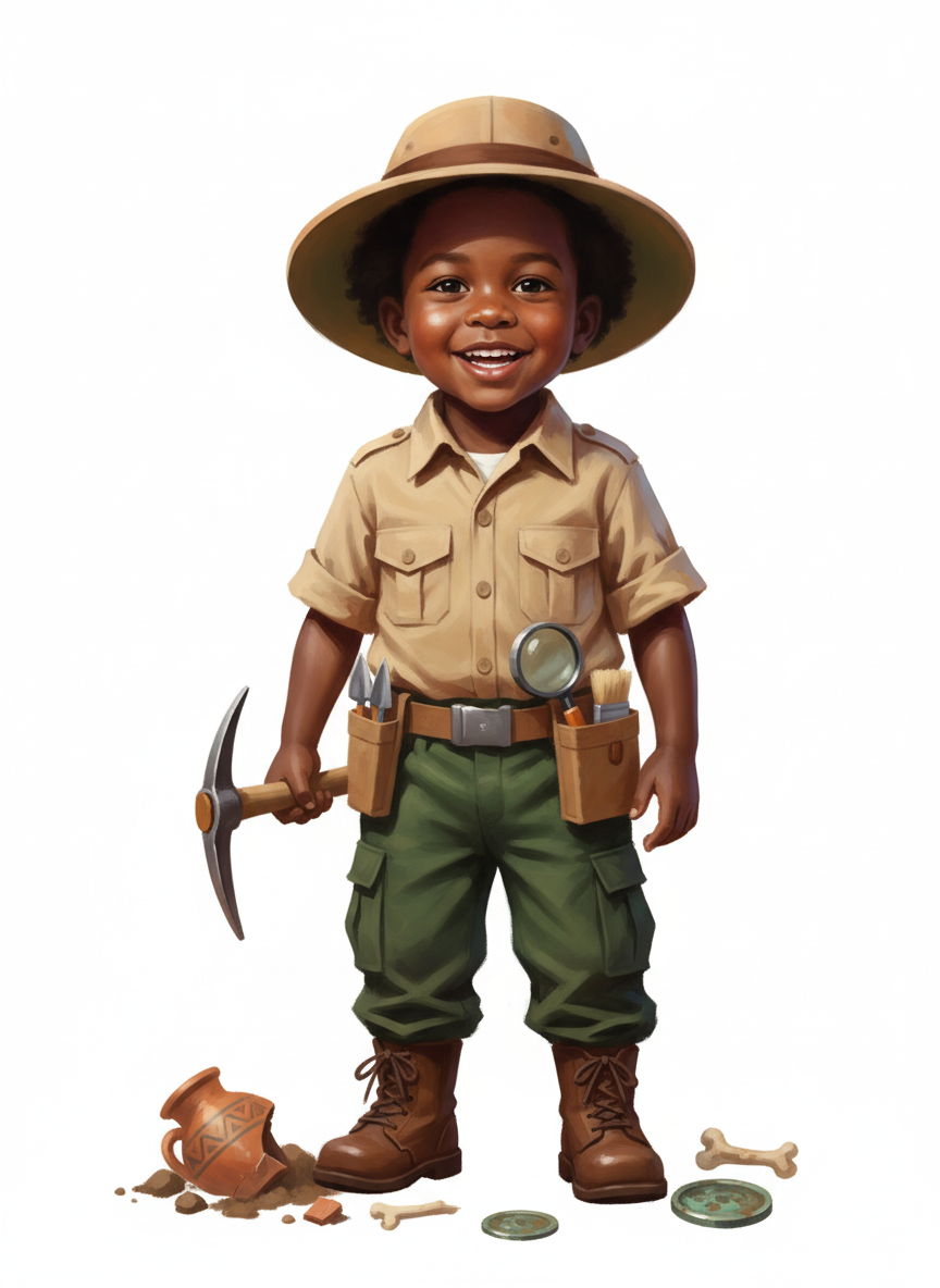 Archaeologist Anthony - Impressionist Painting