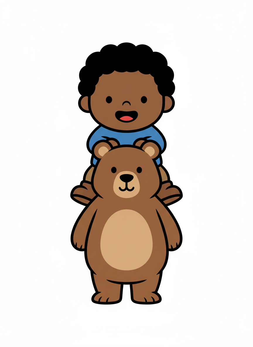 Anthony the Cuddle Bear - Preschool Simple