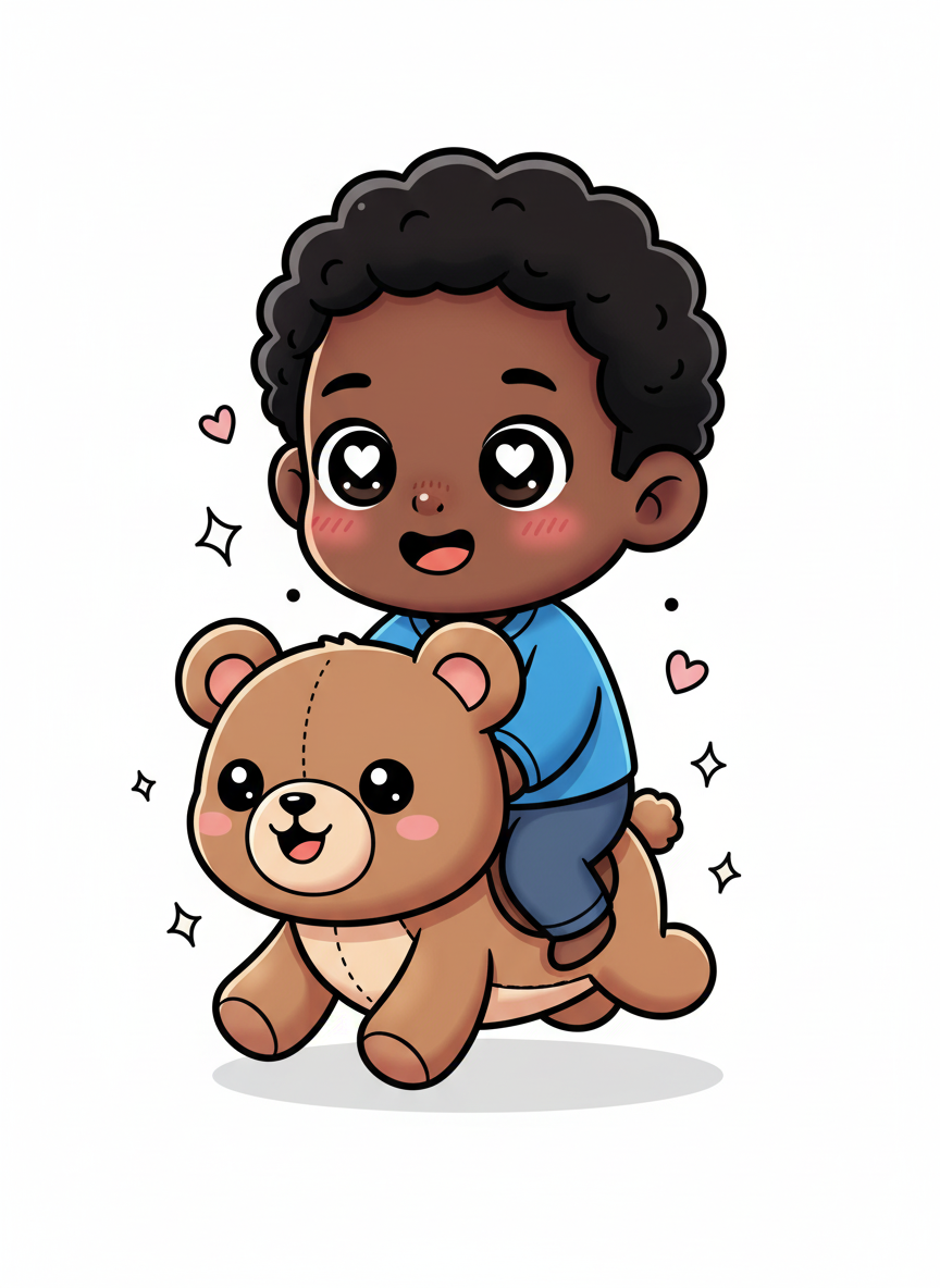 Anthony the Cuddle Bear - Kawaii Cute