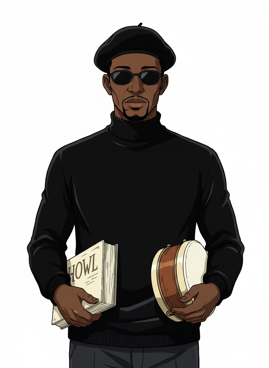 Anthony the Beatnik Poet - Classic Anime