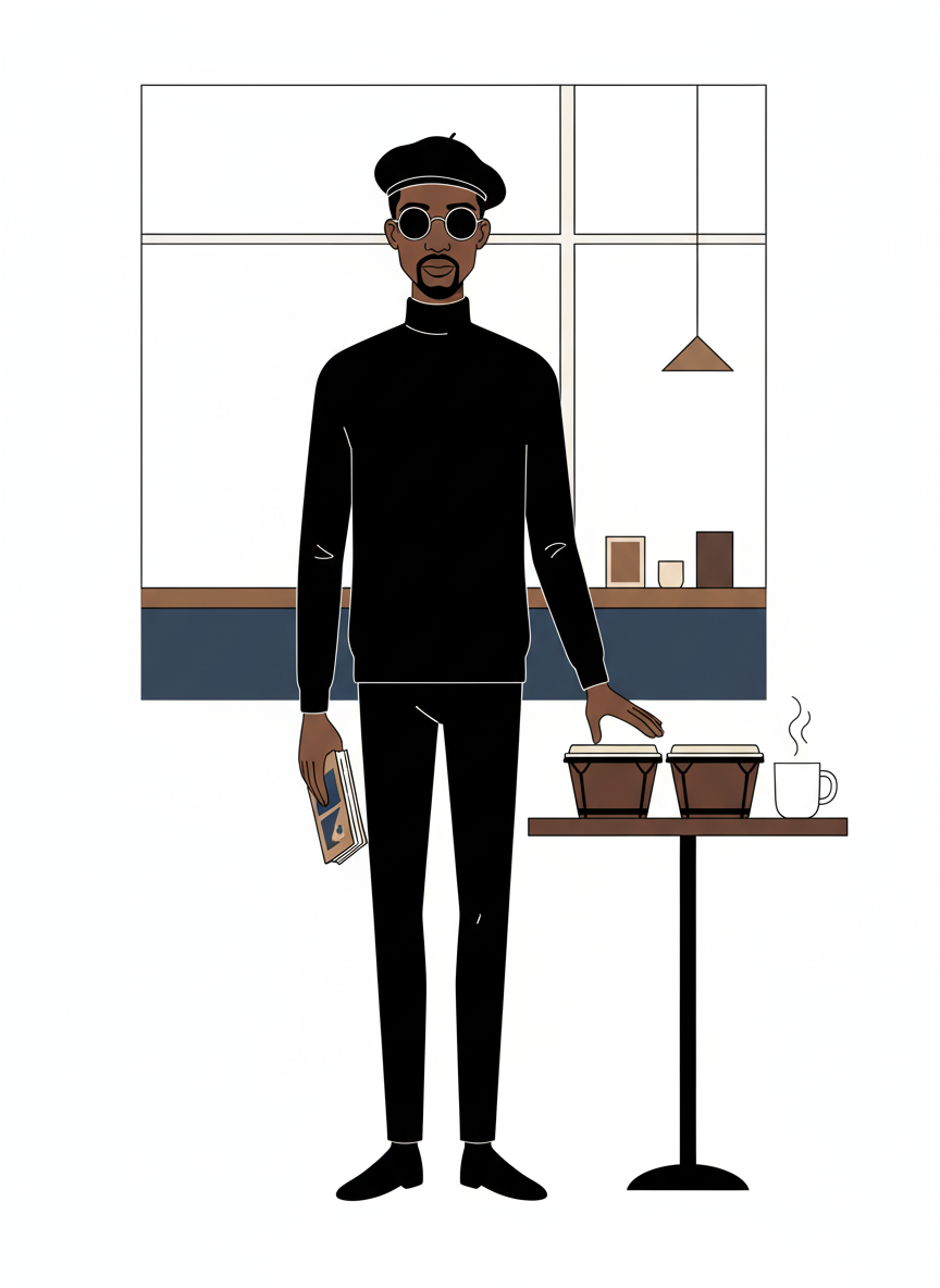 Anthony the Beatnik Poet - Minimalist