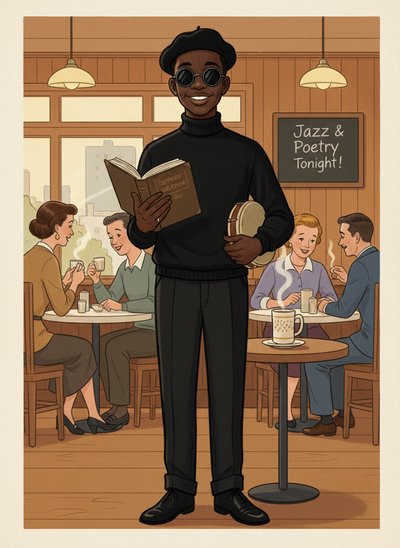 My Baby the Beatnik 🌟 - Vintage Storybook