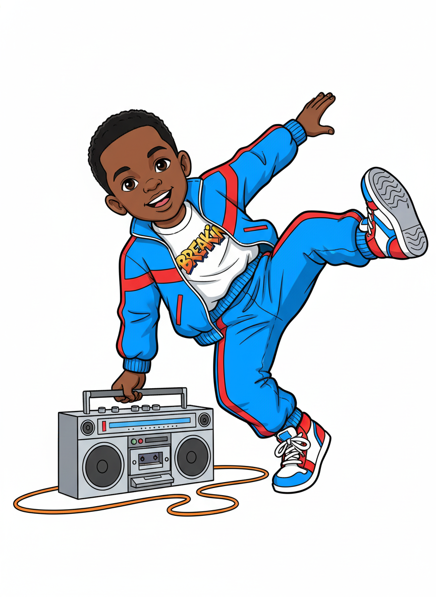 Breakin' Anthony - Classic Coloring Book