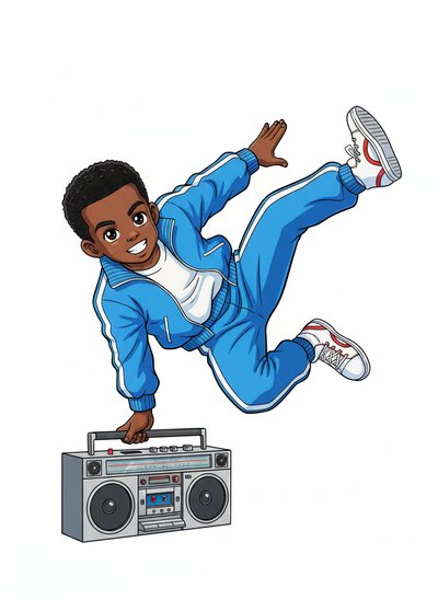 Anthony's B-Boy Magic 💥 - Classic Anime
