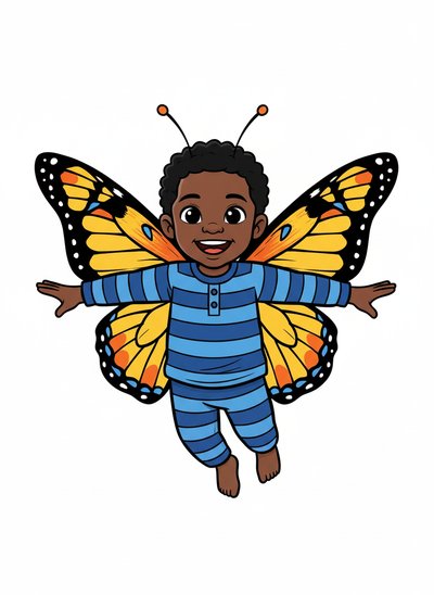 My Little Butterfly Dream - Classic Coloring Book