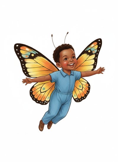 My Little Butterfly Dream - Vintage Storybook