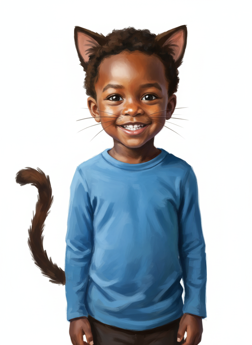 Anthony the Cat-tastic - Impressionist Painting