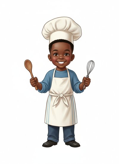 Anthony's Little Chef Adventures 🍳 - Vintage Storybook